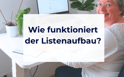 Wie funktioniert der Listenaufbau