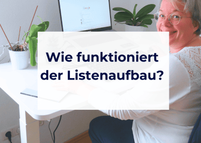 Wie funktioniert der Listenaufbau